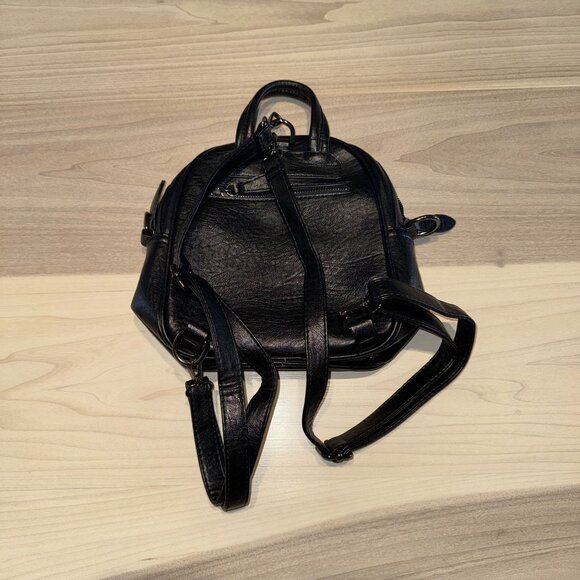 VONXURY Black Mini Backpack - Picture 2 of 6